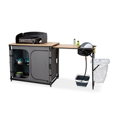 CAMP4 Campingkeittiö Bamboo Quick - Slide